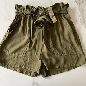 Garage Paperbag Cargo Shorts NWT Size XXS